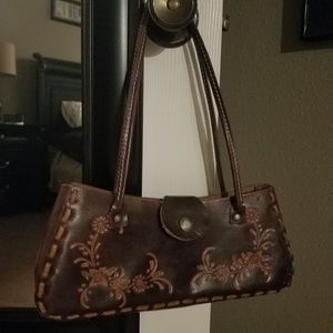 Small leather purse